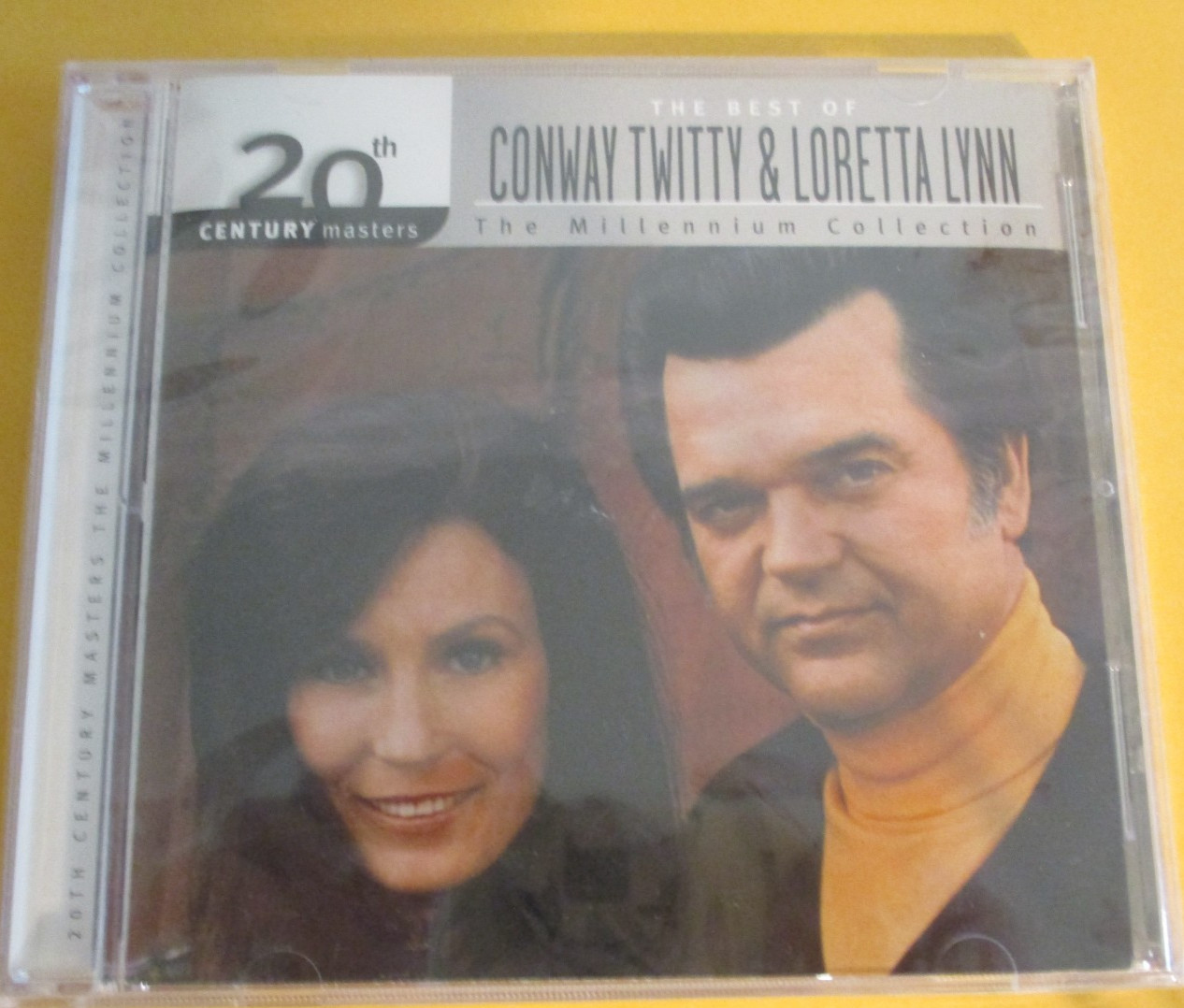 CONWAY TWITTY & LORETTA LYNN THE BEST OF SEALED MUSIC CD 20TH CENTURY MASTERS FS