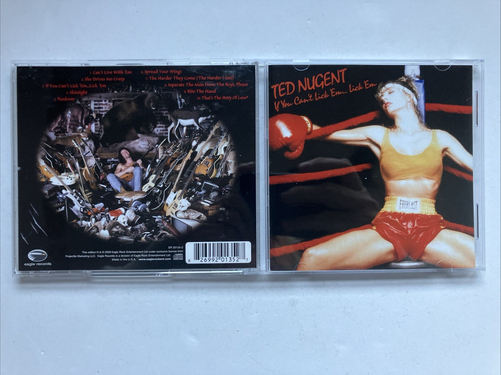 If You Can't Lick 'Em...Lick 'Em by Ted Nugent (CD, Feb-2009, Eagle Records...