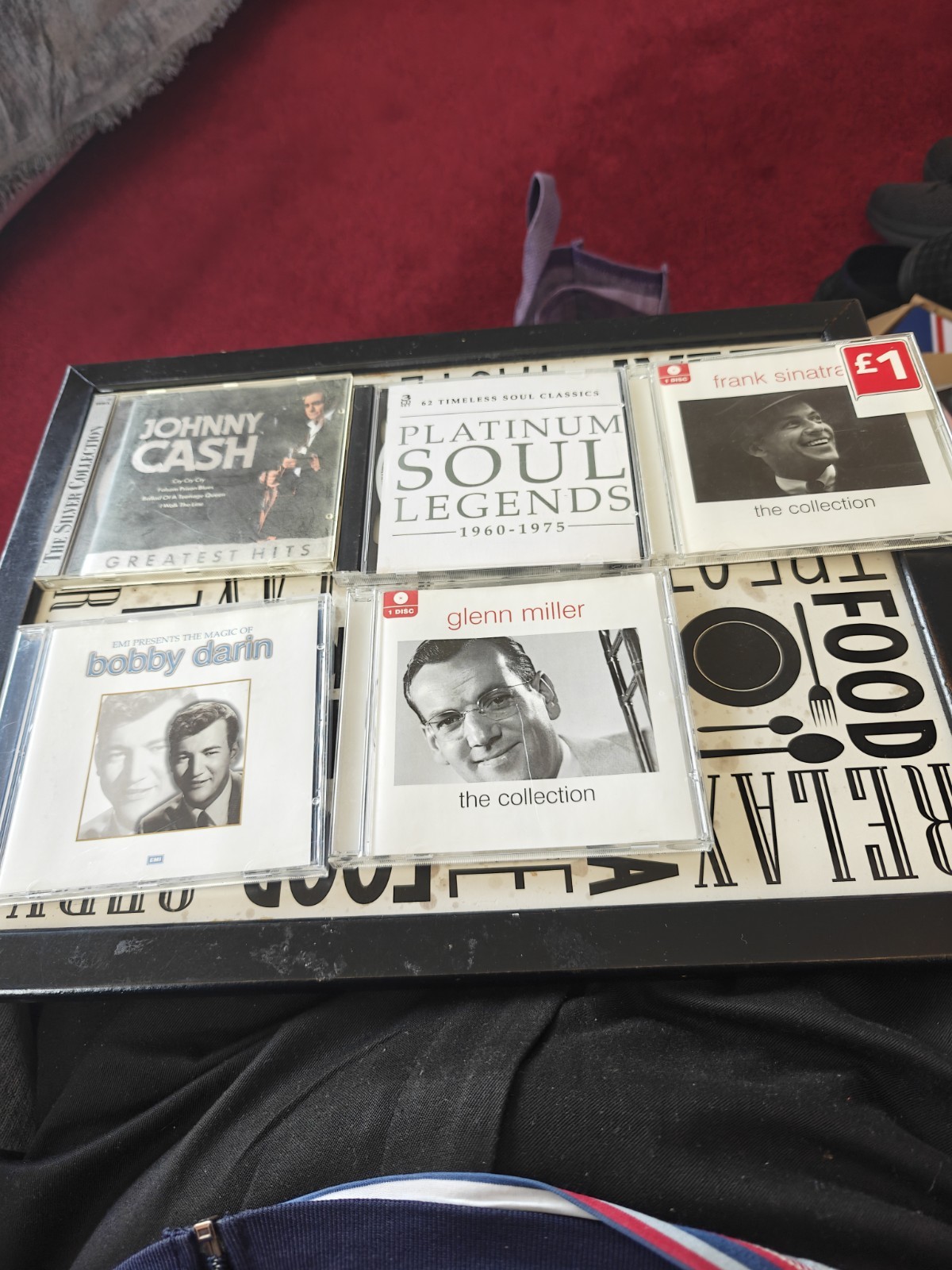 5 Cd's 1960s 1970s Job Lot Various Artists Good Used Condition