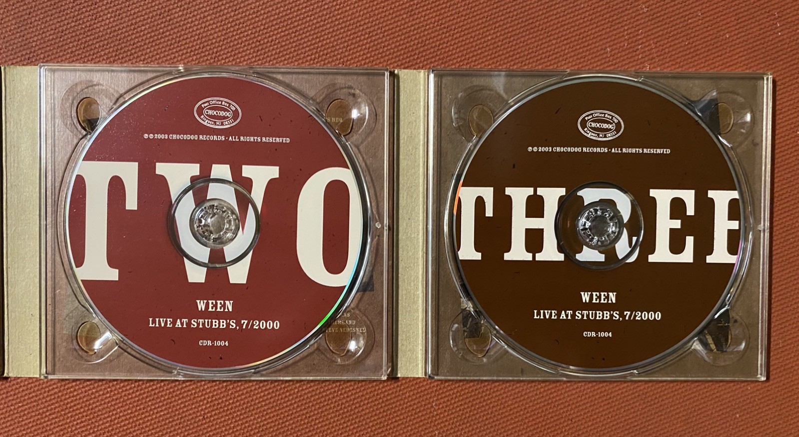 WEEN *LIMITED EDITION* 3-CD SET “Live at Stubb’s, 7/2000” - VG+ CONDITION!