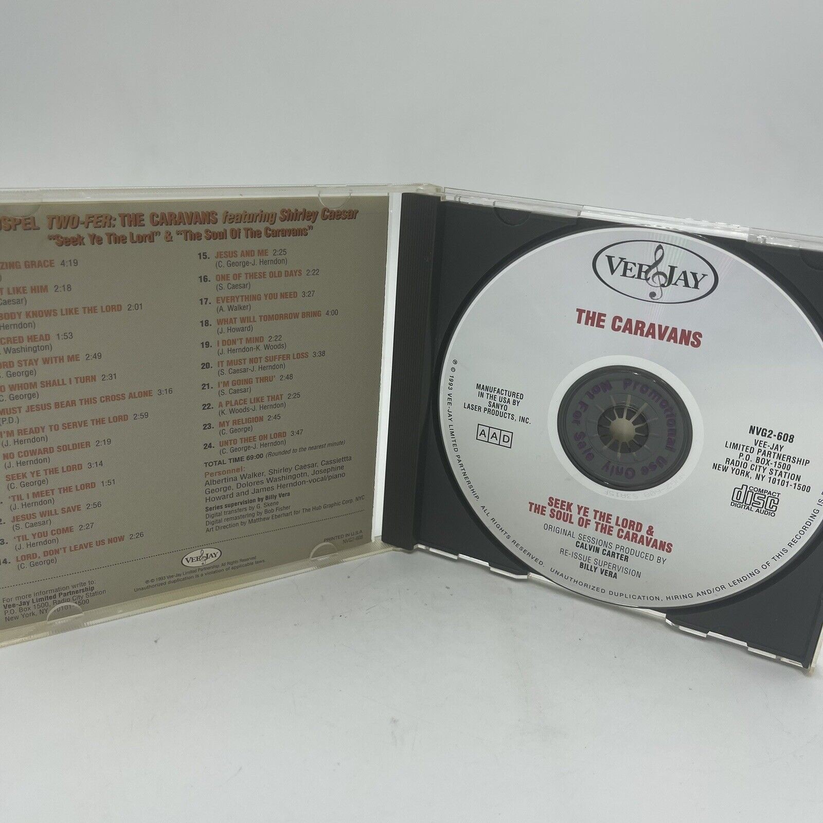 The Caravans featuring Shirley Caesar Seek Ye The Lord & The Soul Of The Cara….