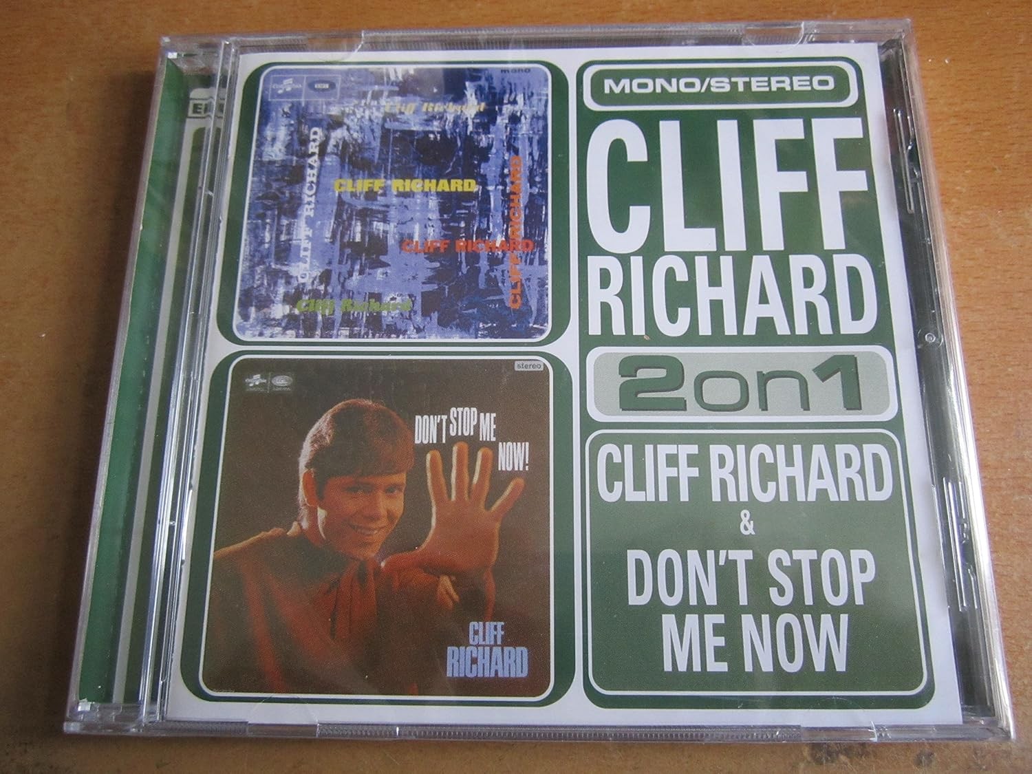 Cliff Richard - Self Titled /Don't Stop Me Now (2002) Rare 2 on 1 CD Stereo/Mono