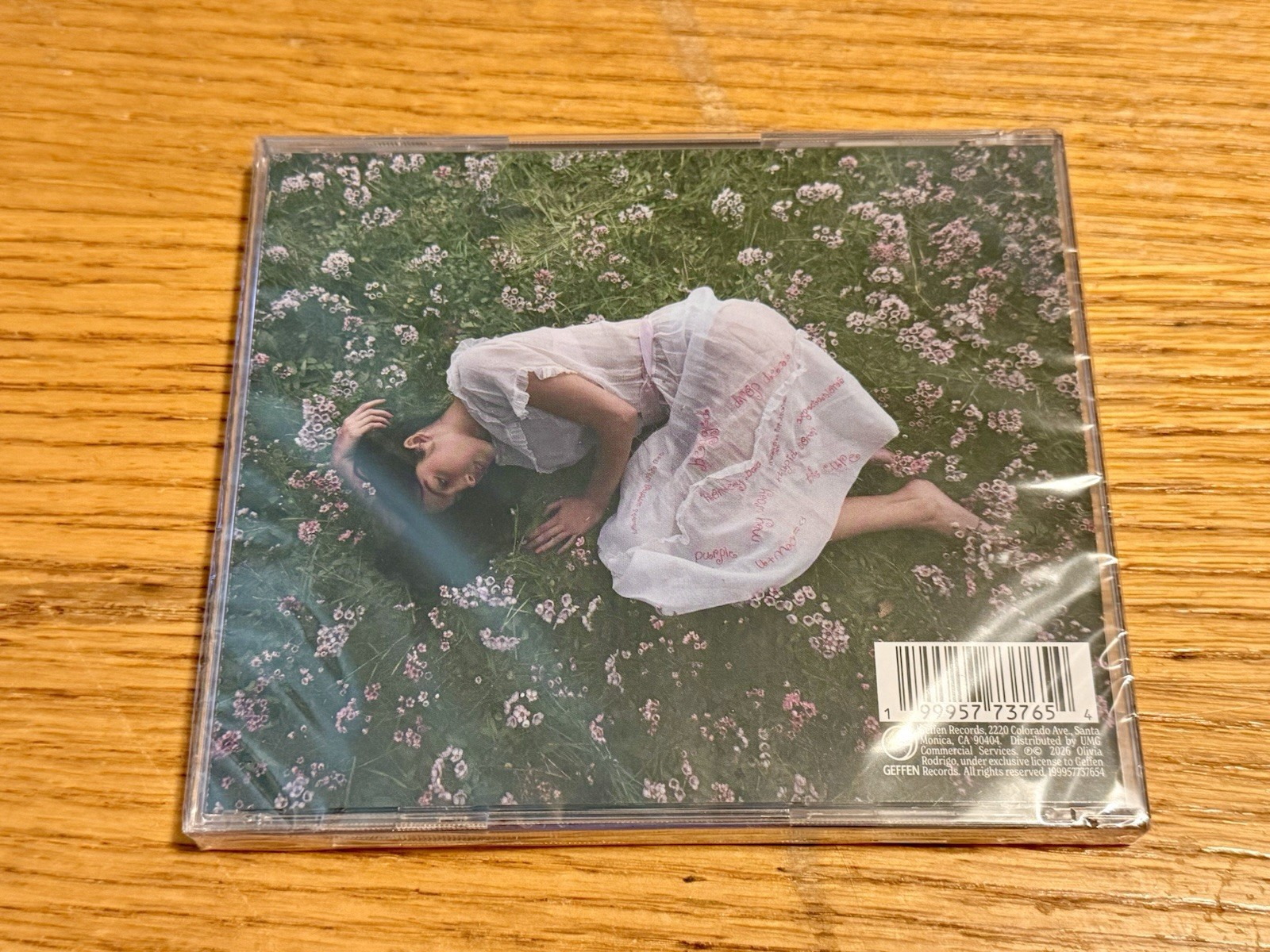 SIGNED Olivia Rodrigo CD You Seem Pretty Sad For A Girl So In Love Autograph