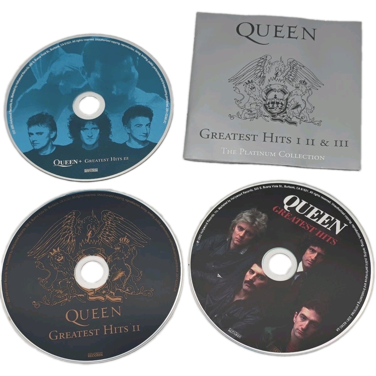 Queen The Platinum Collection: Greatest Hits I, II & III CDs - GOOD