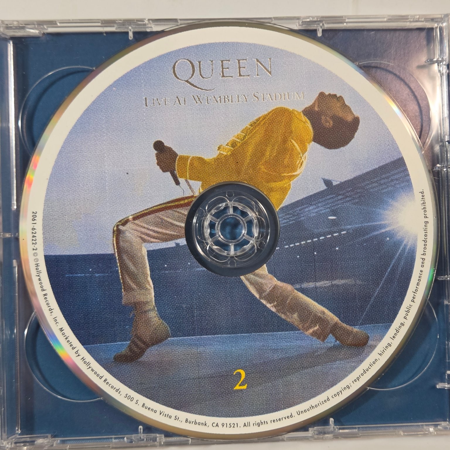 Queen – Live At Wembley Stadium CD 2003 Rock Hollywood Records Disc #2 Only