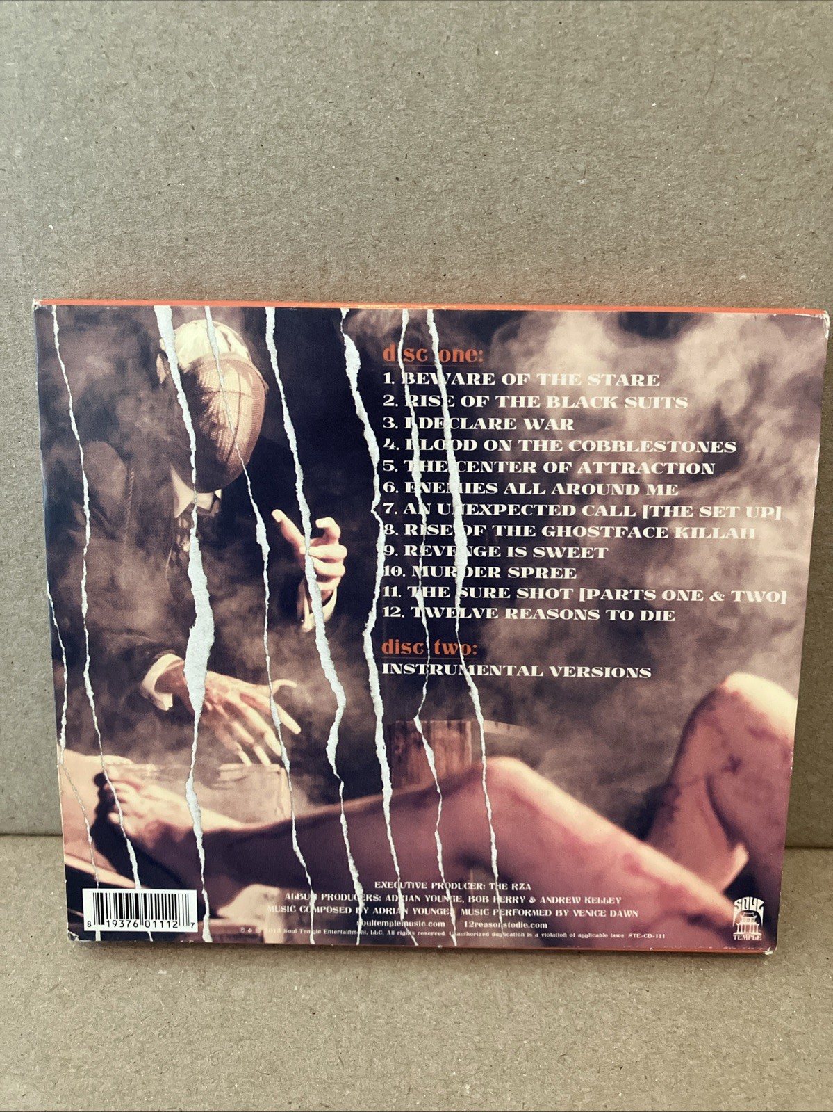 Twelve Reasons to Die by Adrian Younge/Ghost-face Killah (CD, 2disc set)