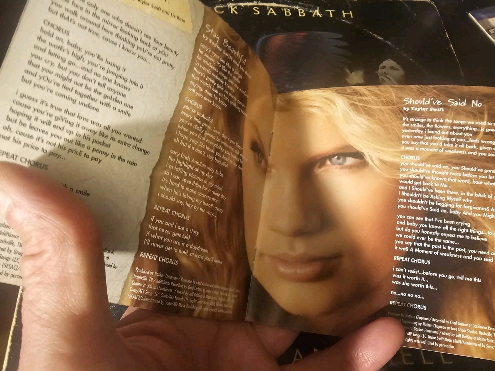 TAYLOR SWIFT- Self Titled Deluxe CD Lenticular Cover Limited Big Machine 2007
