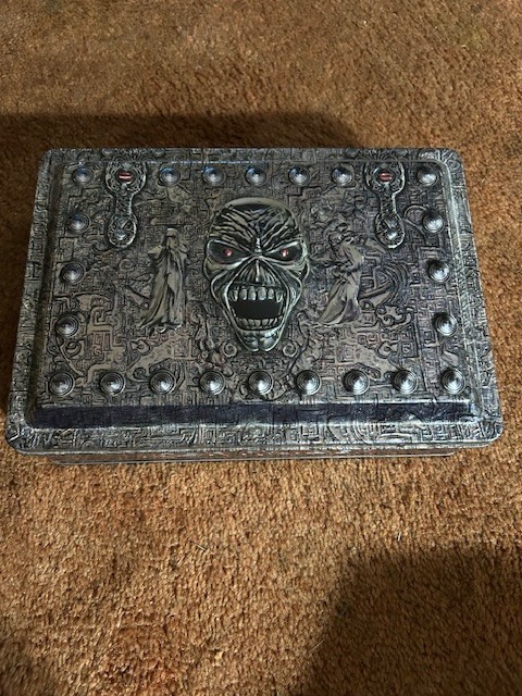 Iron Maiden Eddie's Archive Ultra Rare CD Metal Box Set 1st Press Mint