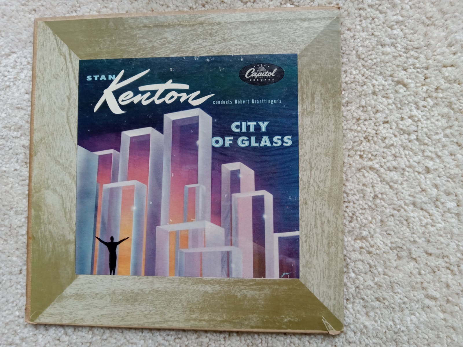 City of Glass: STAN KENTON Plays Bob Graettinger H353 1ST PRESS 1ST ISSUE EX/NM