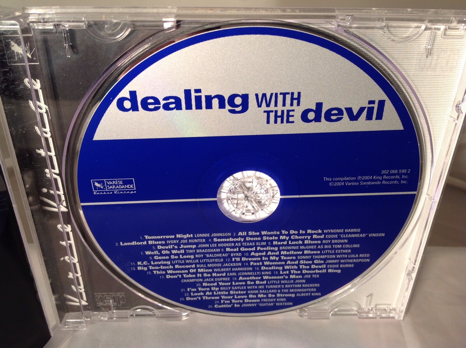 Dealing With The Devil 25 Essential Blues Classics Rare CD.