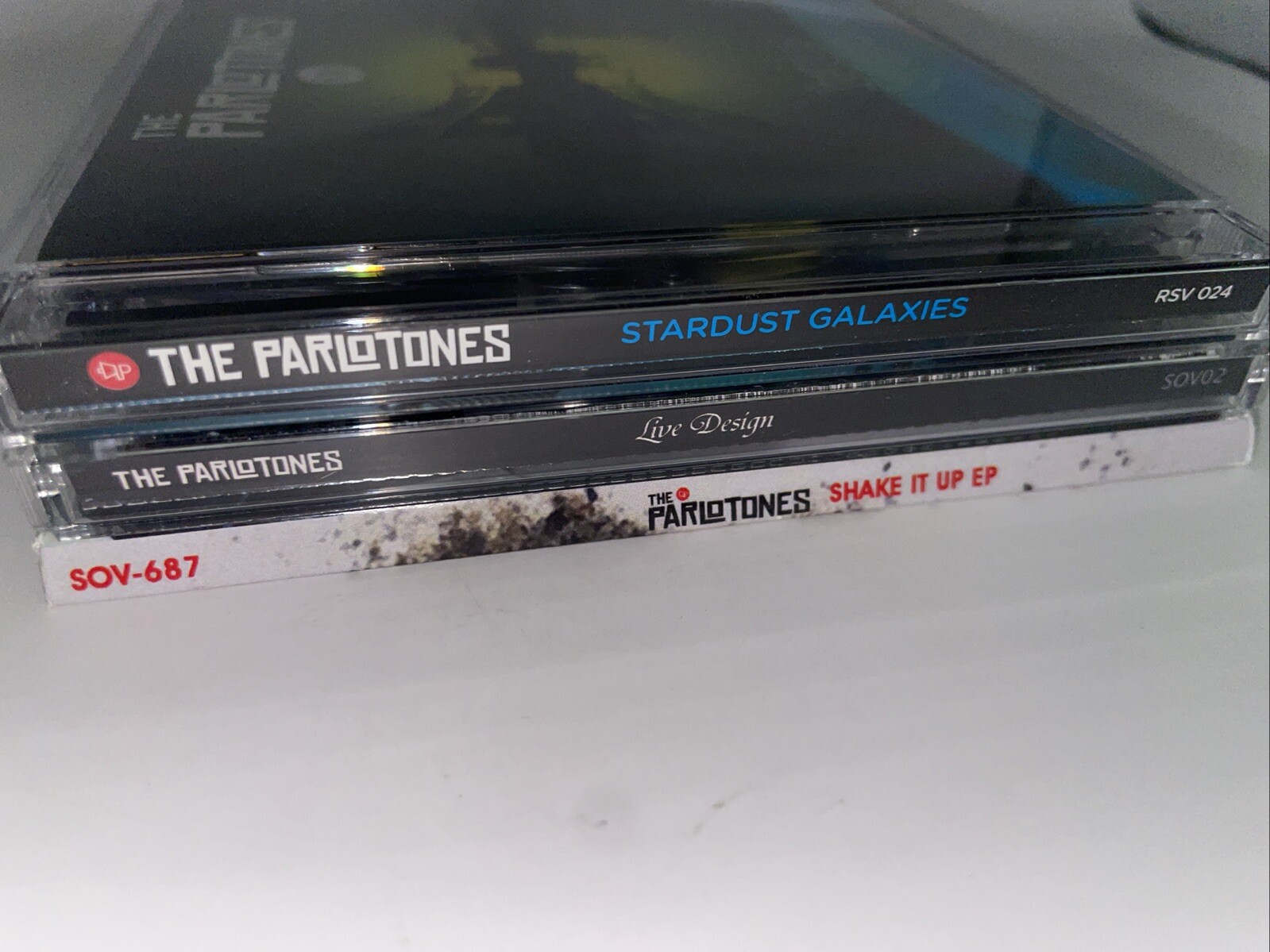 THE PARLOTONES • Stardust Galaxies | Live Design (CD/DVD) | Shake It Up EP