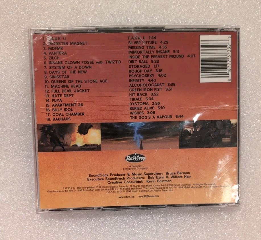 New 2 CD! Heavy Metal 2000 soundtrack (limited cover) Pantera, System Of A Down