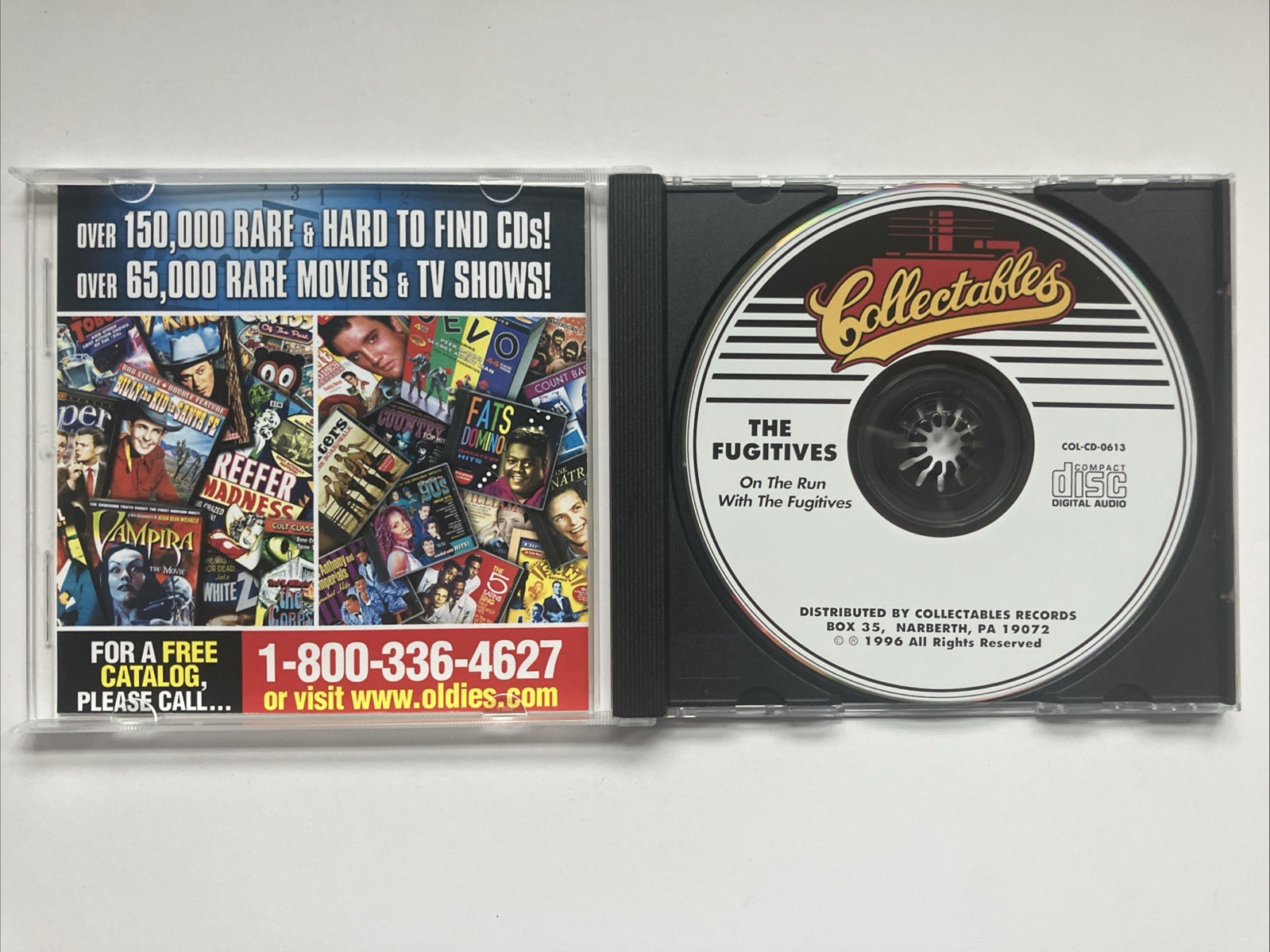 FUGITIVES - ON THE RUN WITH (CD 2006) LIKE NEW **12 TRACKS**