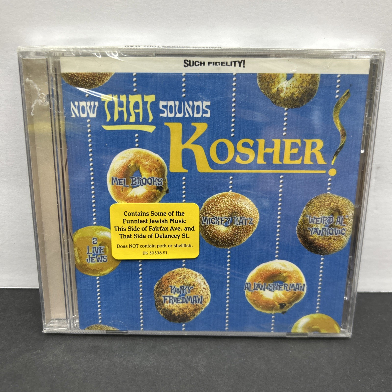 NOW THAT SOUNDS KOSHER! V/A 2005 NEW SEALED CD JEWISH COMEDY MUSIC HIP/HOP ROCK