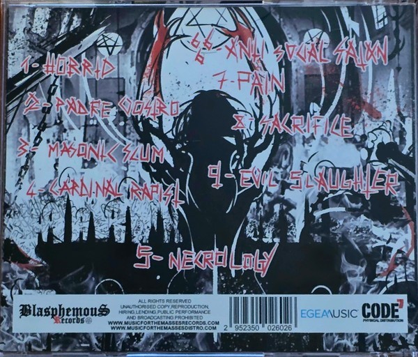 Padre Vostro by Evilspell (CD, 2021) Black Metal, Thrash, Speed Metal
