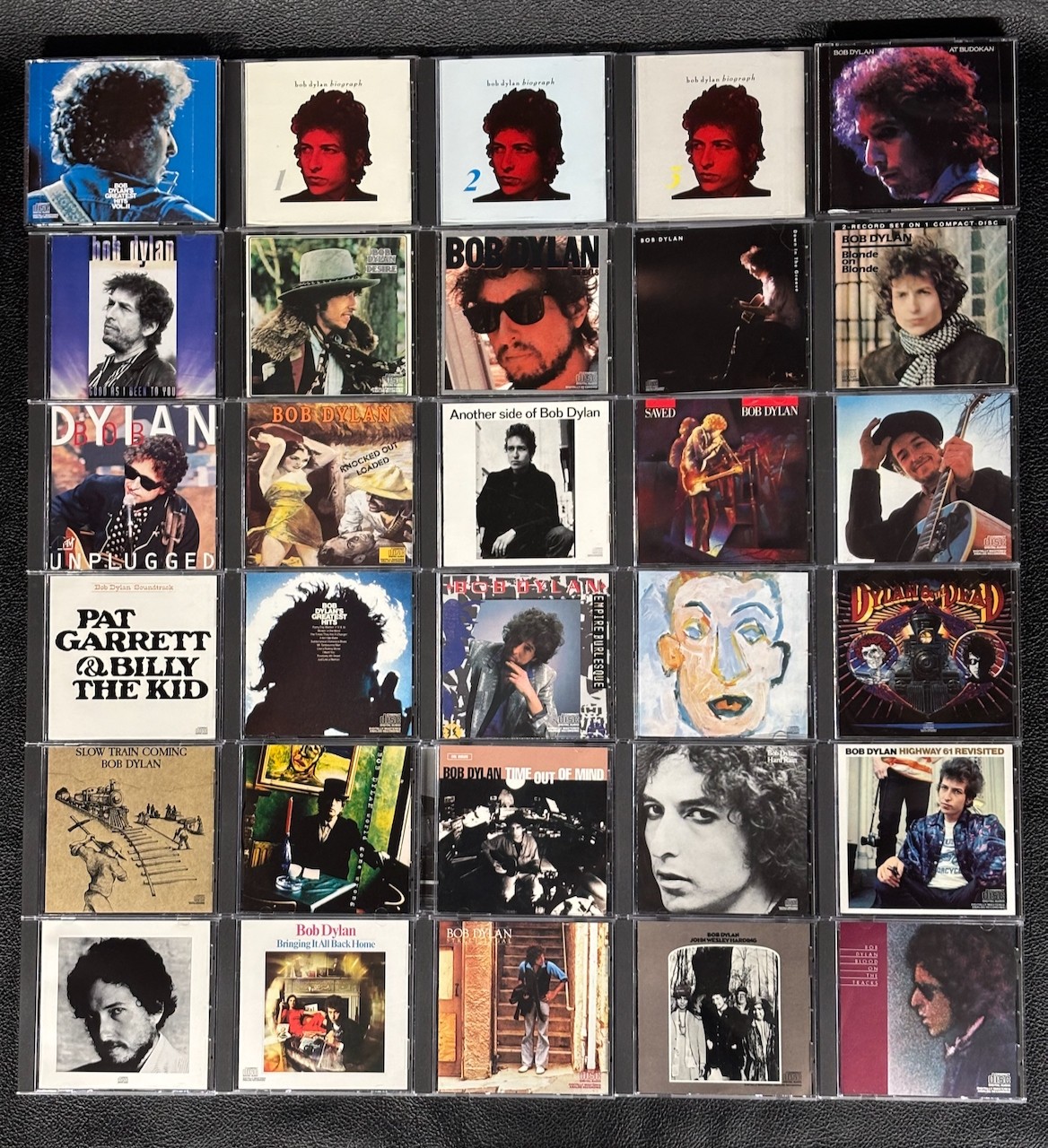 Bob Dylan Massive CD Lot of 28 Albums - 32 Discs Instant Library