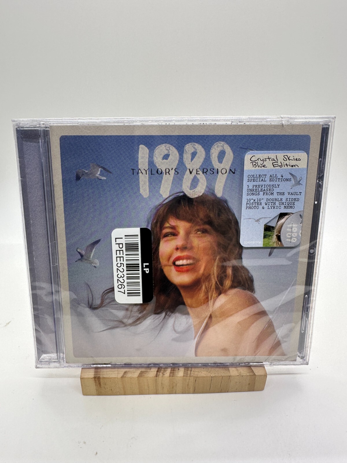 TAYLOR SWIFT - 1989 TAYLOR'S VERSION - CRYSTAL SKIES BLUE TARGET CD SEALED