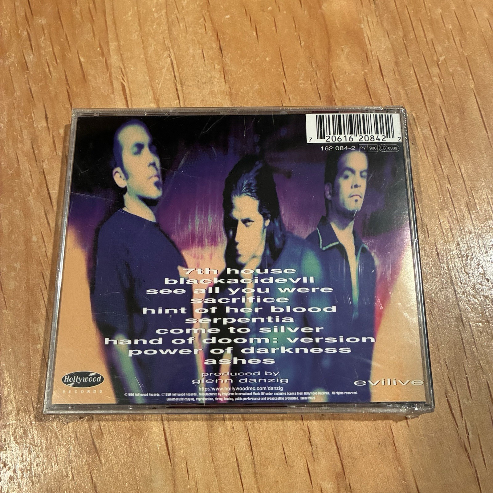 Danzig 5 Blackacidevil CD 1st US press SEALED misfits samhain metallica prong