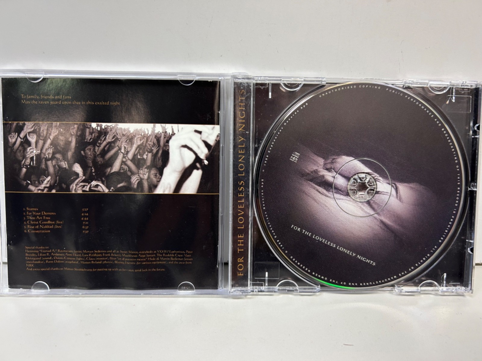 Saturnus - For the Loveless Lonely Nights CD, Denmark Import! Metal