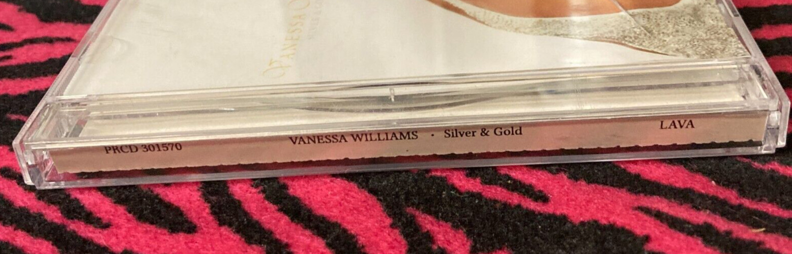VANESSA WILLIAMS "Silver & Gold" FULL LENGTH PROMO ADVANCE CD NM/MINT 2004