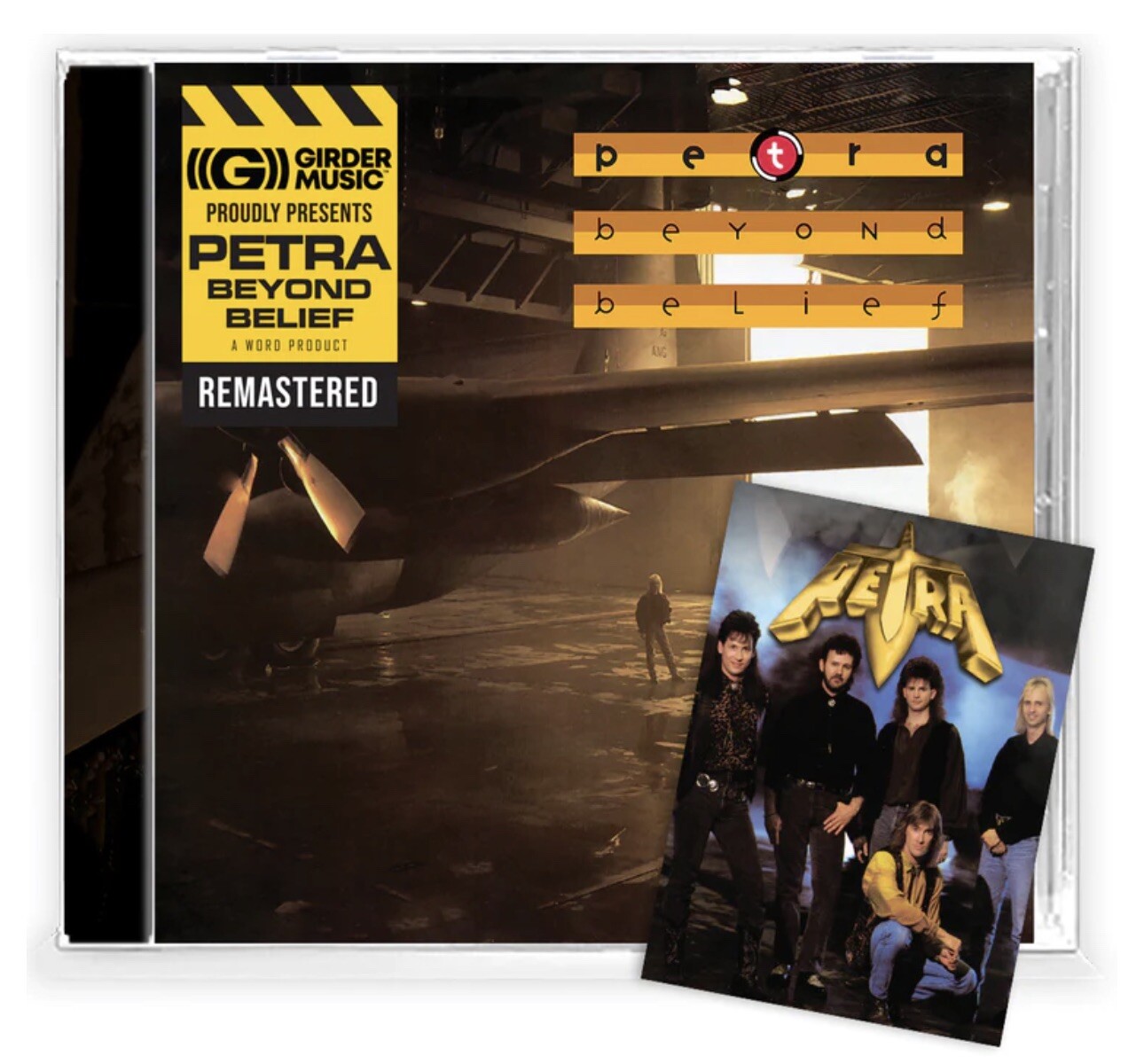 Petra - Beyond Belief (2023 Girder/Curb) Remastered CD Jewel Case Collector Card