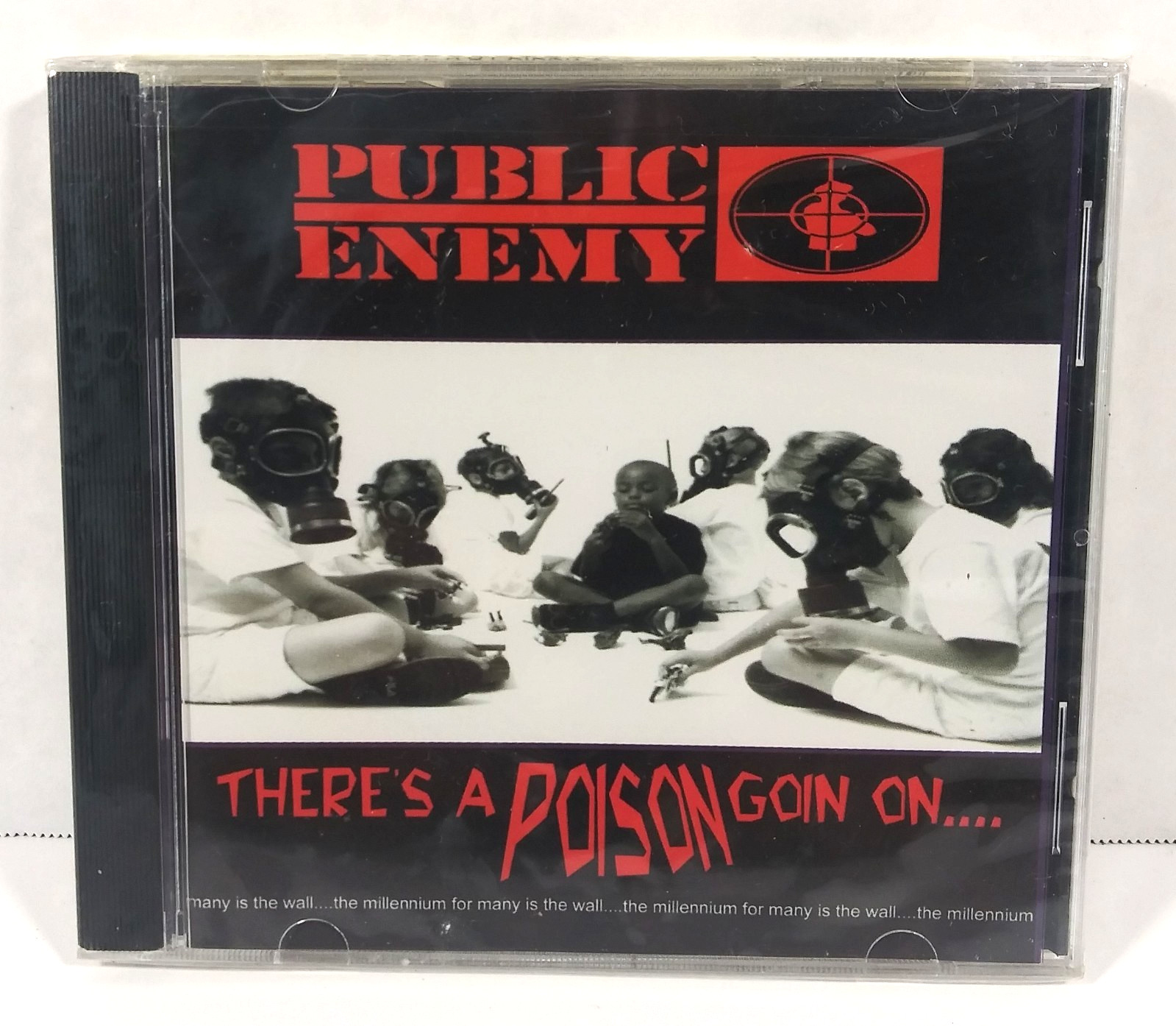 Public Enemy There's A Poison Goin On CD Album Atomic 1999 AP001-1 New Sealed