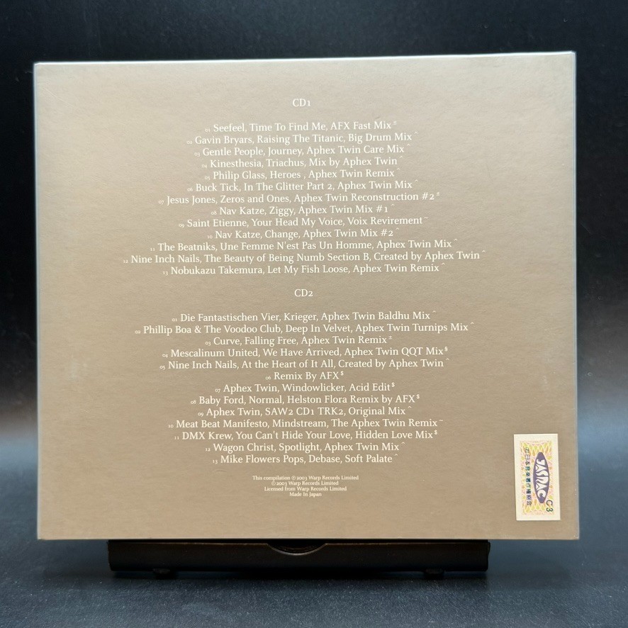 Aphex Twin / 26 Mixes For Cash First Edition 2003 Japan OBI 2CD