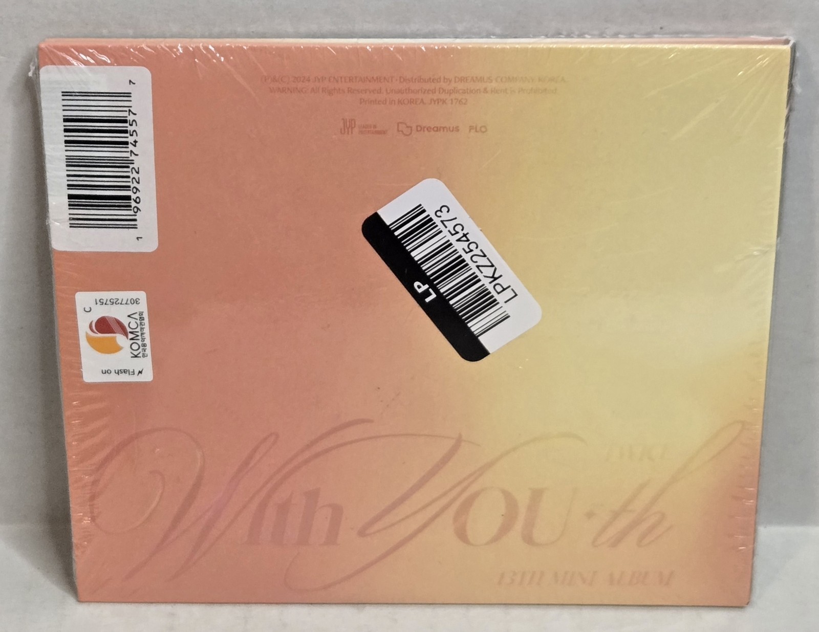💥With You-Th (Digipack Ver.) by Twice (CD, 2024)💥