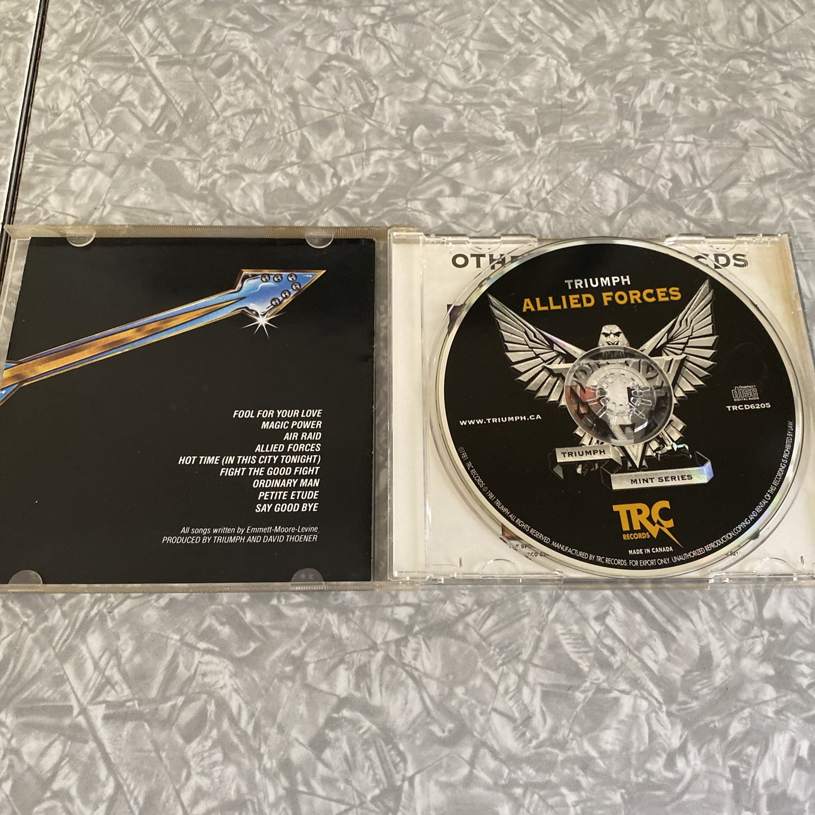 TRIUMPH Allied Forces CD Canada Import
