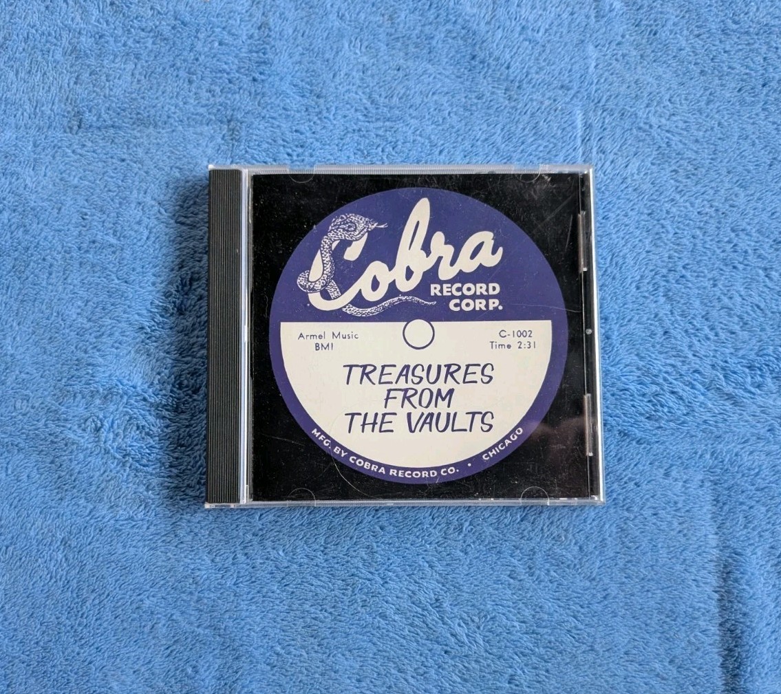 COBRA RECORD CO. Treasures From The Vaults CD Compilation Chicago Blues Fuel