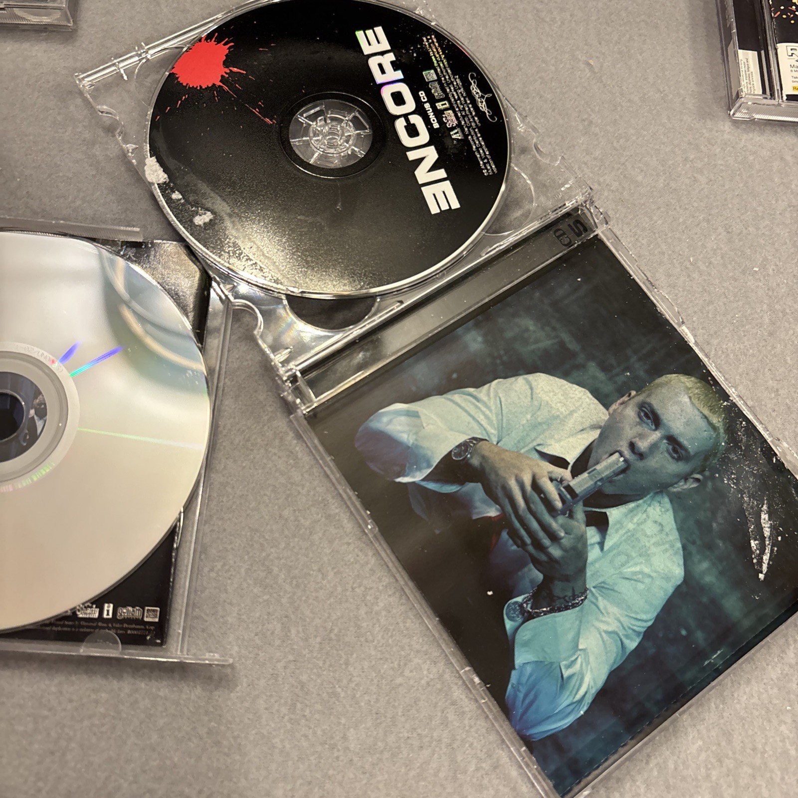 EMINEM and DR.Dre Shady Records Rap Hip Hop lot of 5 discs