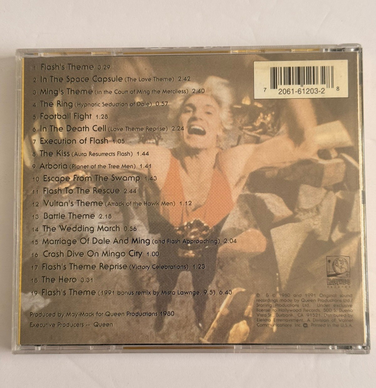 Flash Gordon (Original Soundtrack) by Queen (CD 1991)
