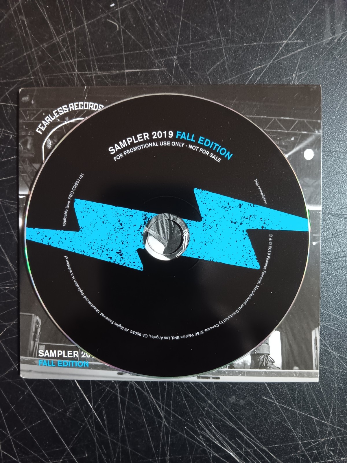 Fearless Records Razor & Tie Sampler 2019 Fall Edition CD