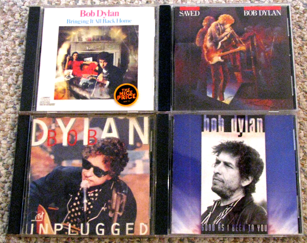 BOB DYLAN /TRAVELING WILBURYS~~LOT OF 14 CDs Folk Rock Pop 1960s 1970s 1980s