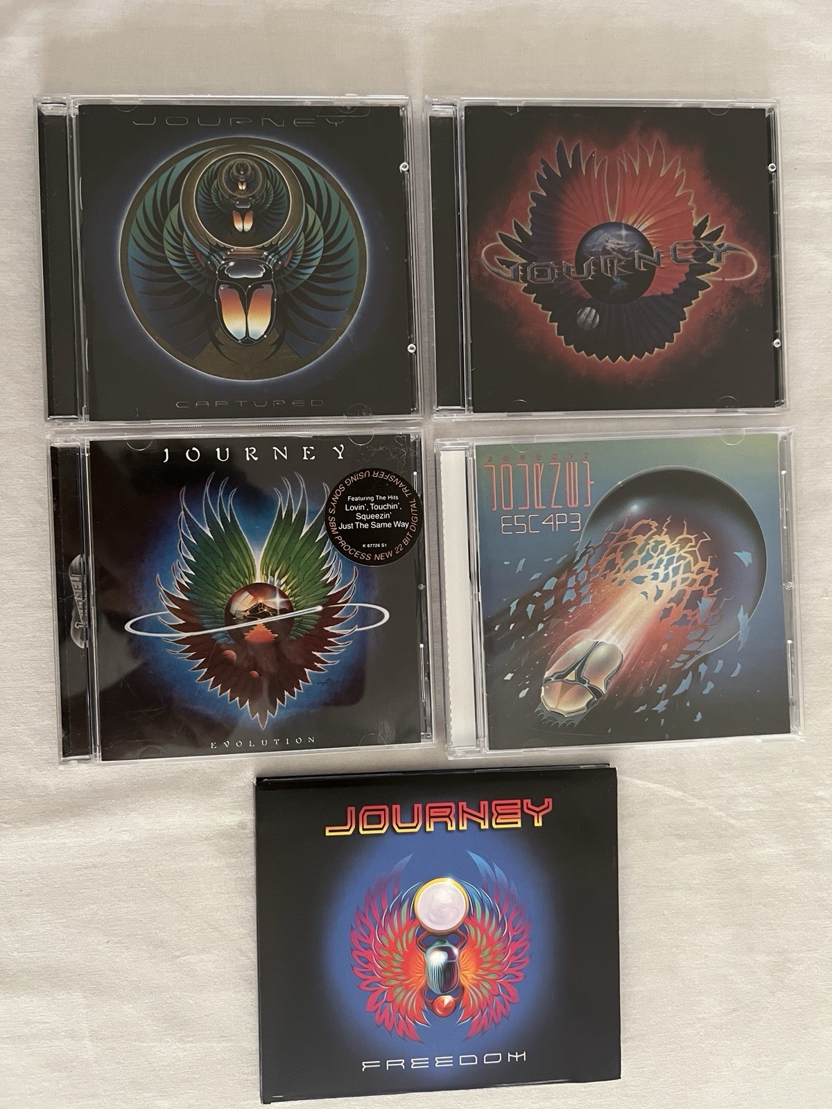 CD Music - JOURNEY - 5 titles