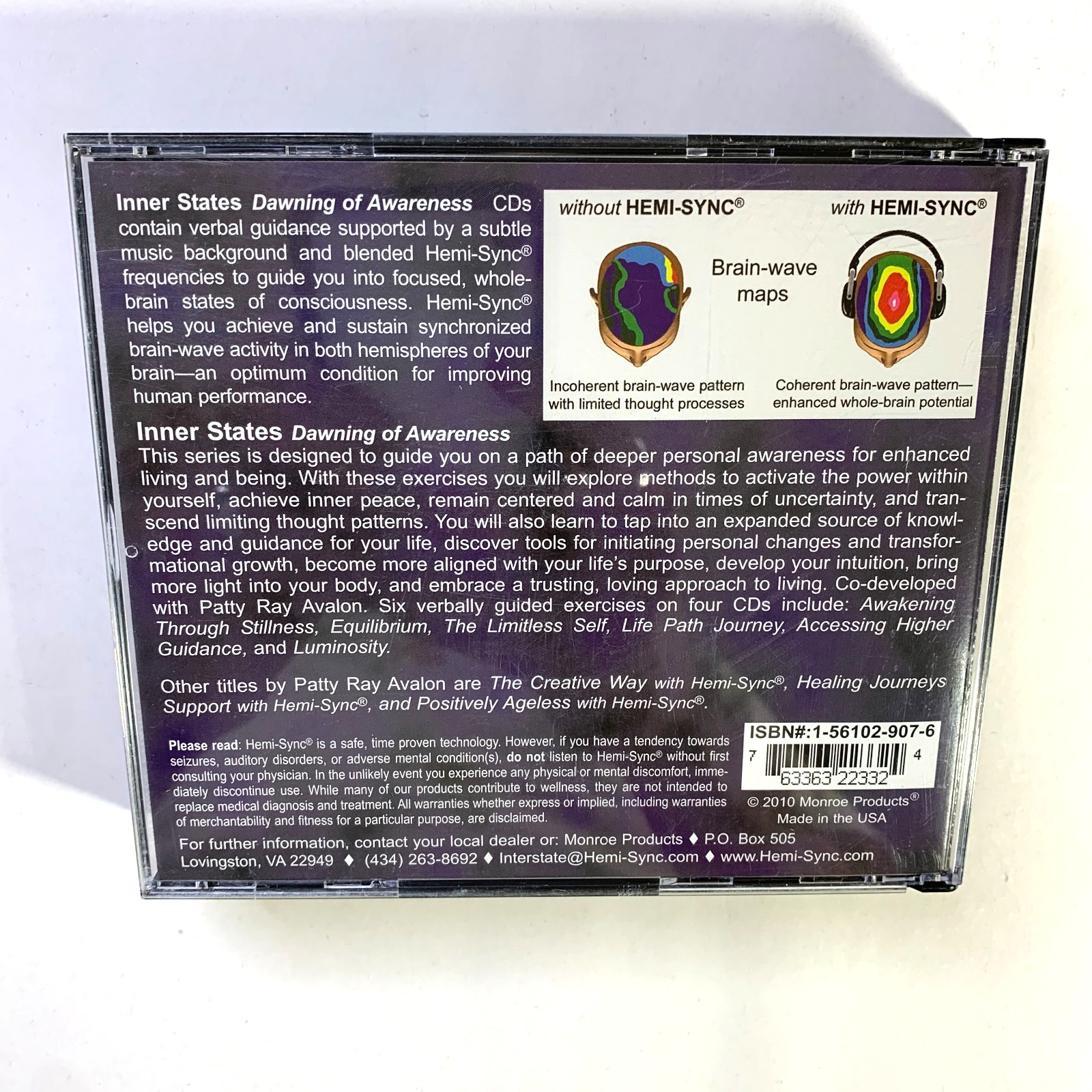 Hemi-Sync - Inner States: Dawning of Awareness (4 CDs, 2010) - Monroe