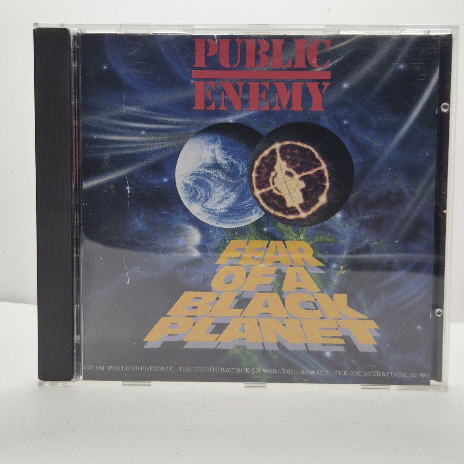 Public Enemy FEAR OF A BLACK PLANET CD Chuck D Terminator X RARE