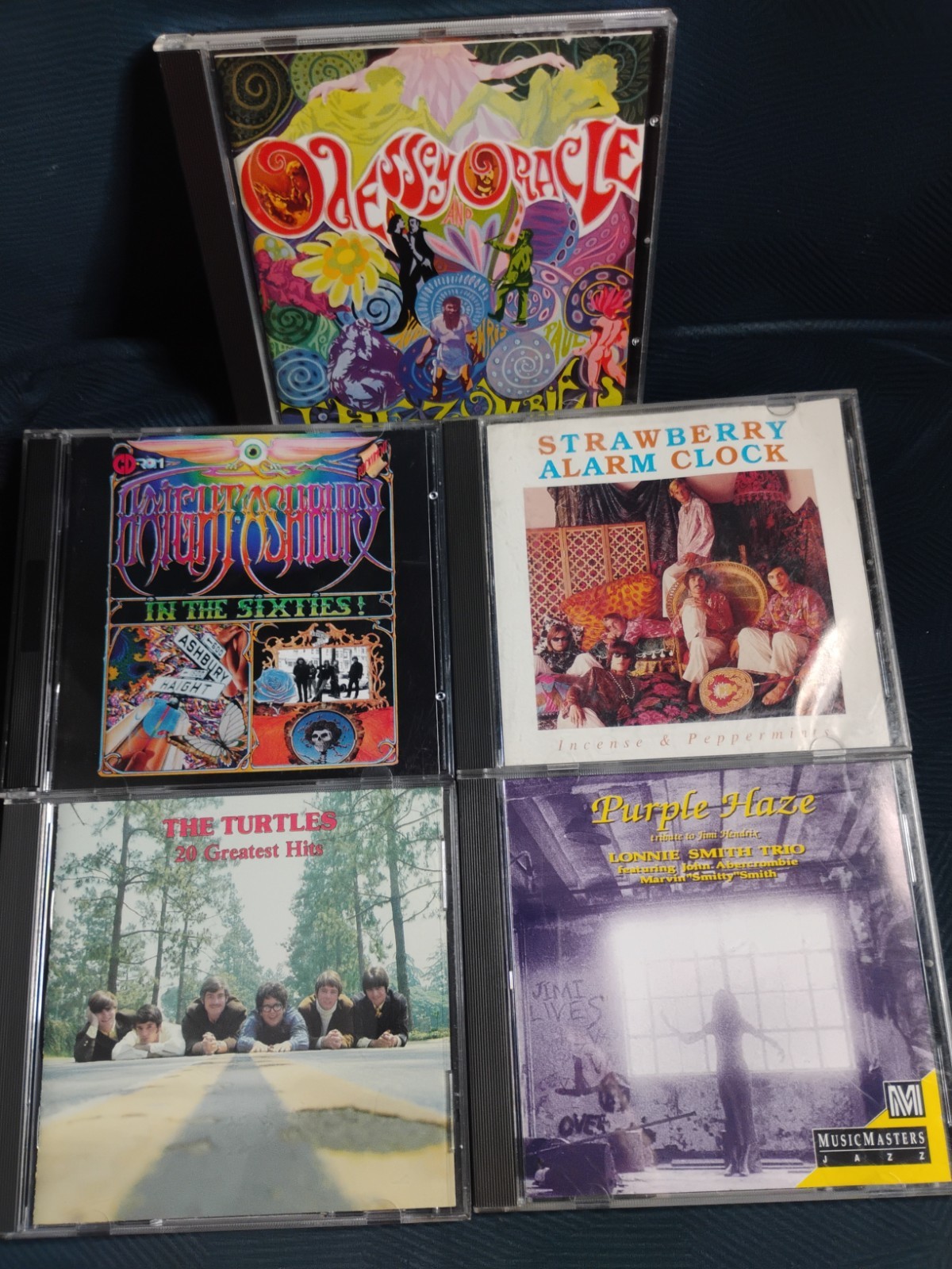1960s PSYCHEDELIC ROCK 5 CD LOT!