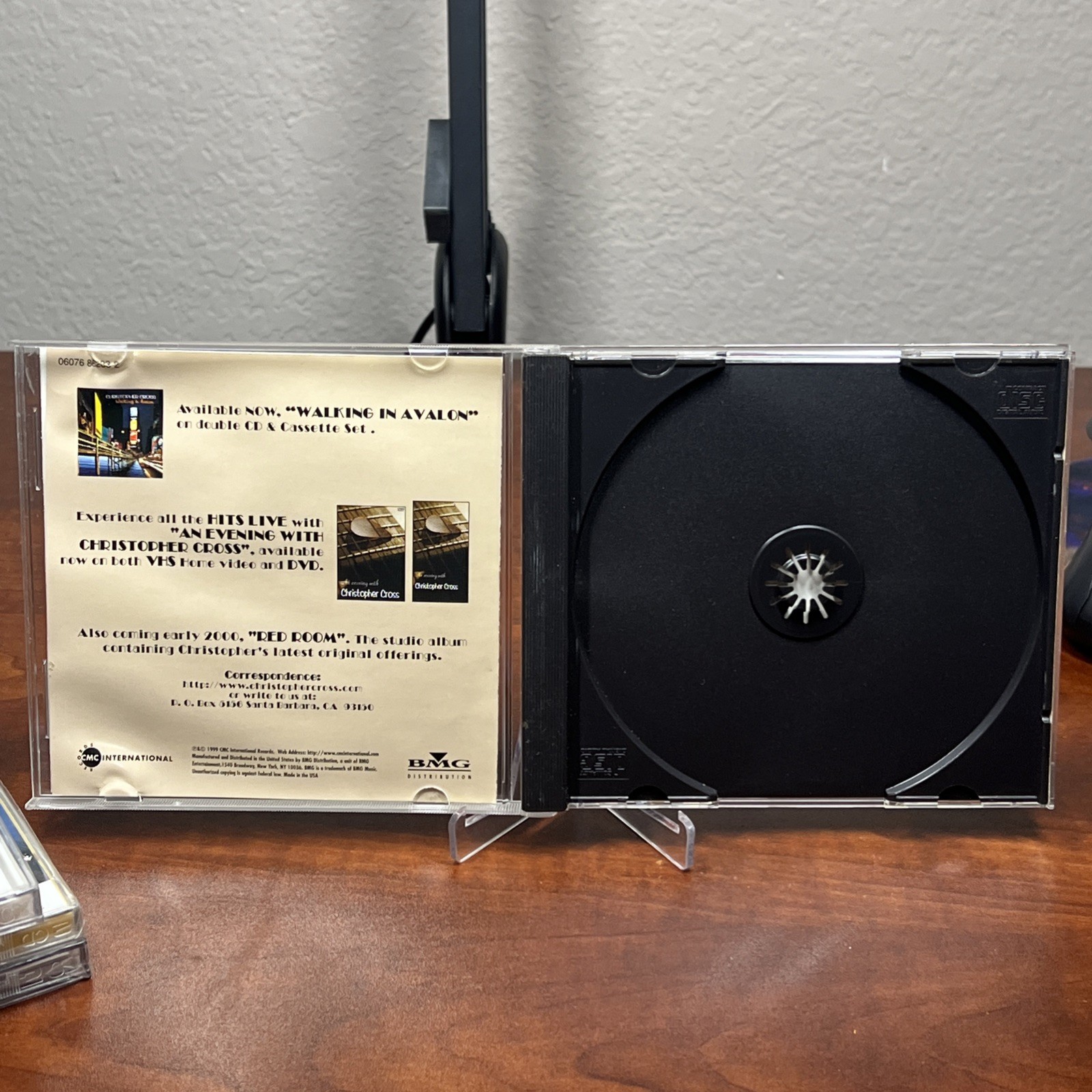 Christopher Cross - GREATEST HITS LIVE SIGNED/AUTOGRAPHED CD CASE
