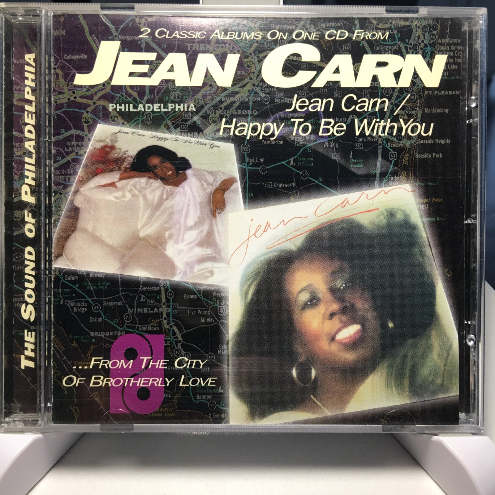 JEAN CARN-Feat "Free Love" (2 albums on 1 CD) Happy To Be With You 70s DISCO OOP