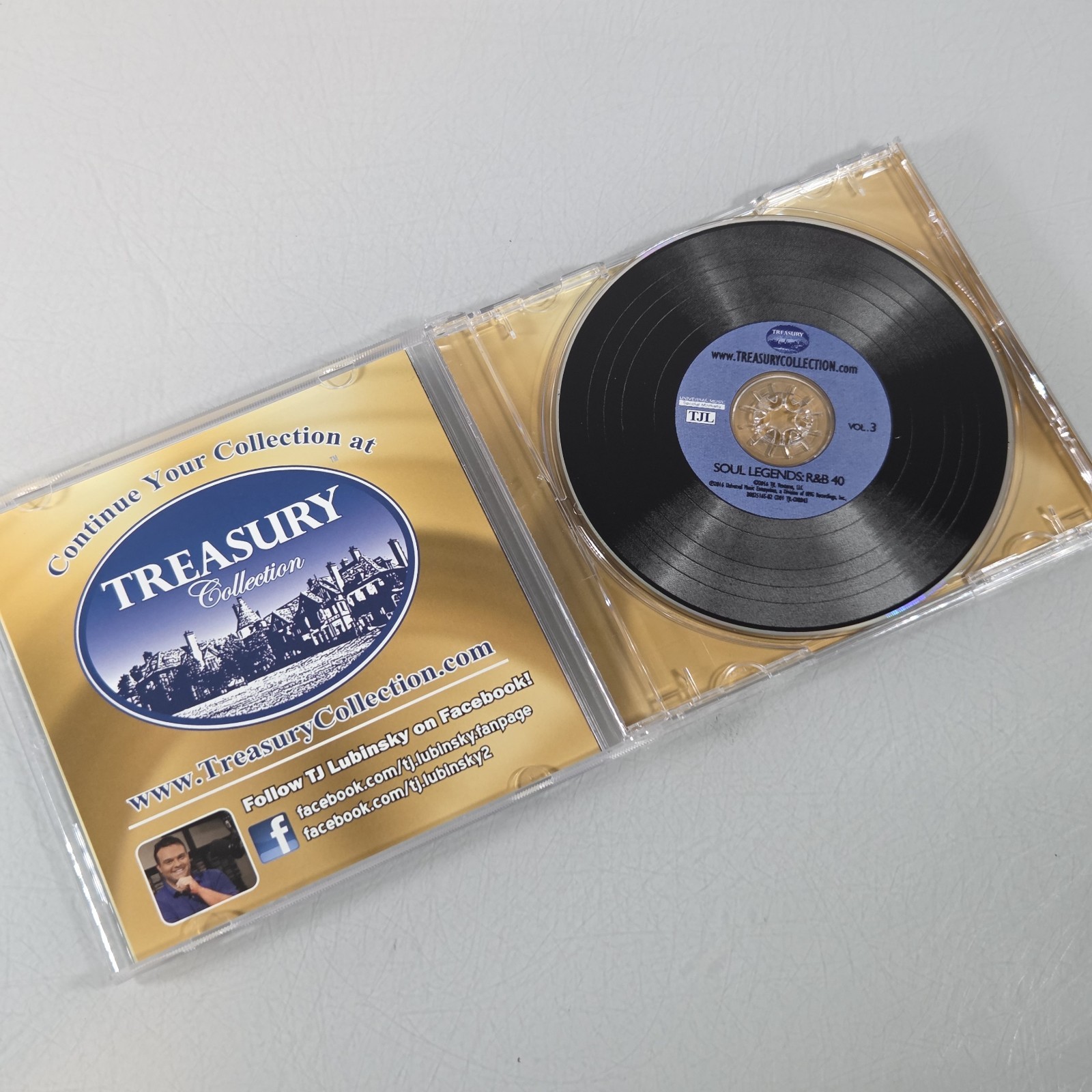 TJ LUBINSKY Soul Legends R&B 40 Volume 1 2 3 TJL Original Masters My Music NEW