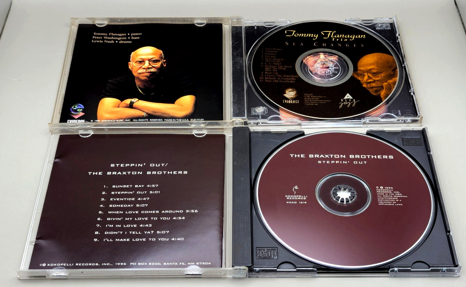 Jazz CD Lot John Coltrane Erroll Garner Charlie Christian Bunk & Louis Flanagan