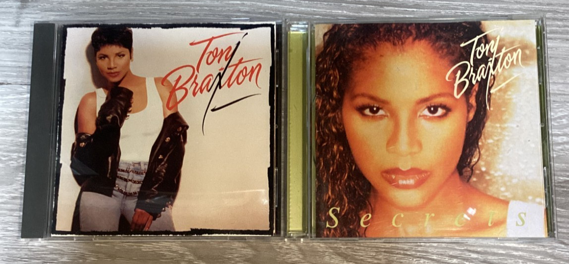 Toni Braxton CD Lot 2 Secrets Un Break My Heart Breathe Again R&B Soul