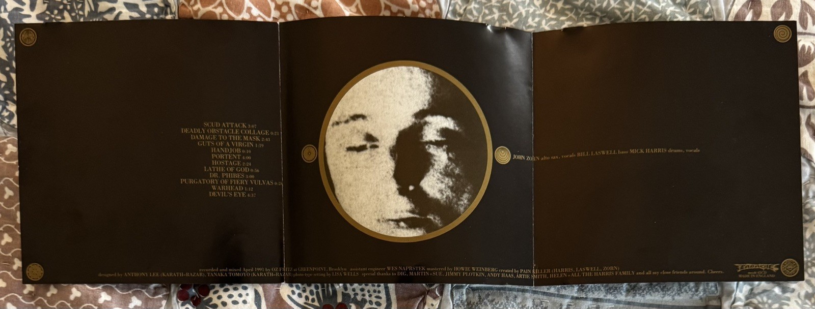 Guts Of A Virgin CD by PainKiller 1991 John Zorn Bill Laswell Mick Harris