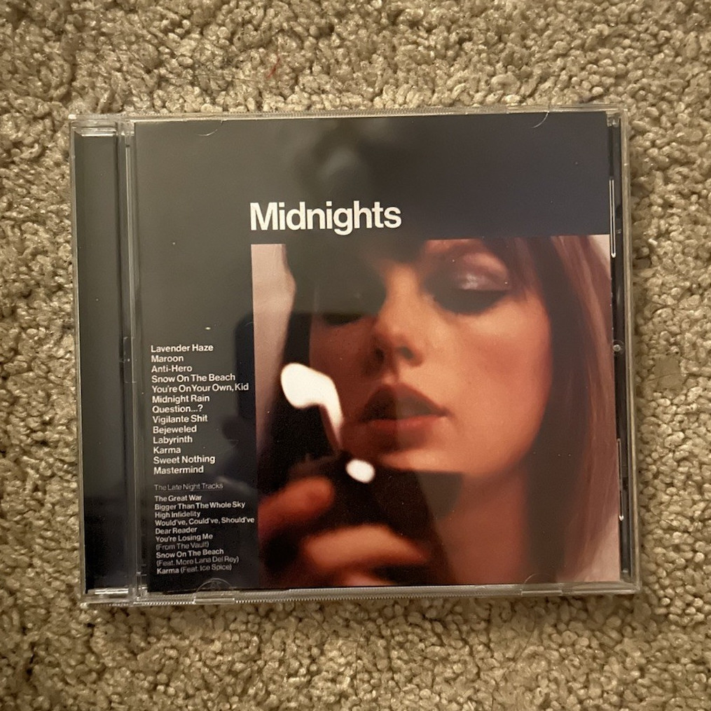 Taylor Swift Midnights Late Night Limited Edition CD ALBUM (Not sealed)