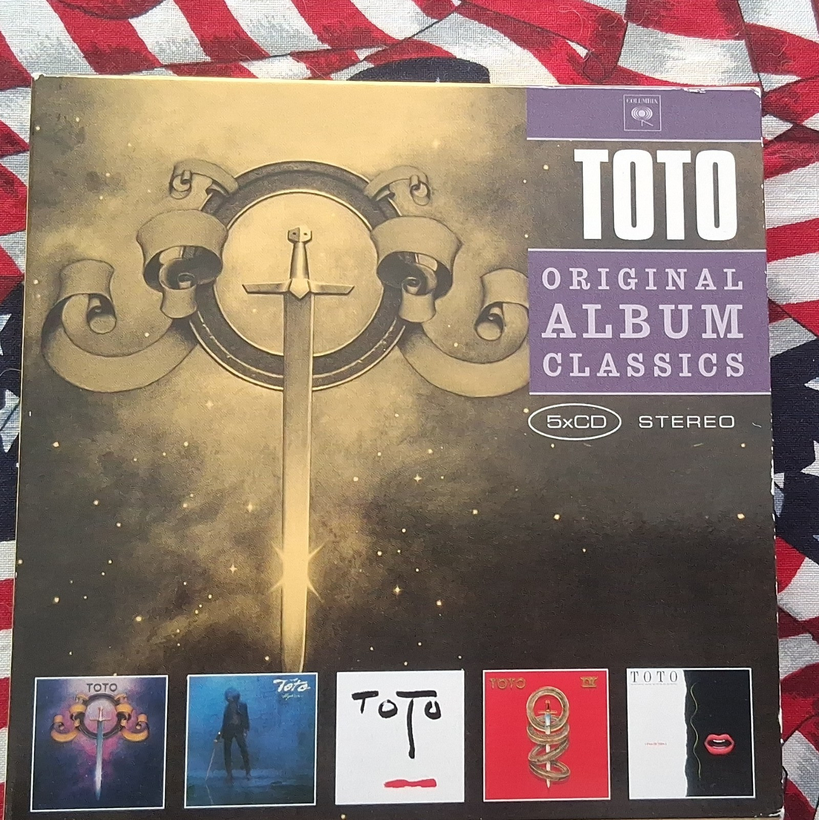 Toto Original Album Classics 5 CD Box Set Sony UK Rock 2011