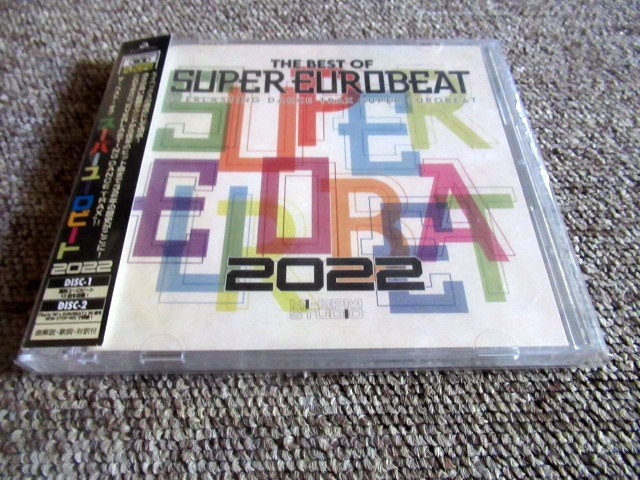 2CD The Best Of Super Eurobeat 2022 AVCD-63386~7 2022