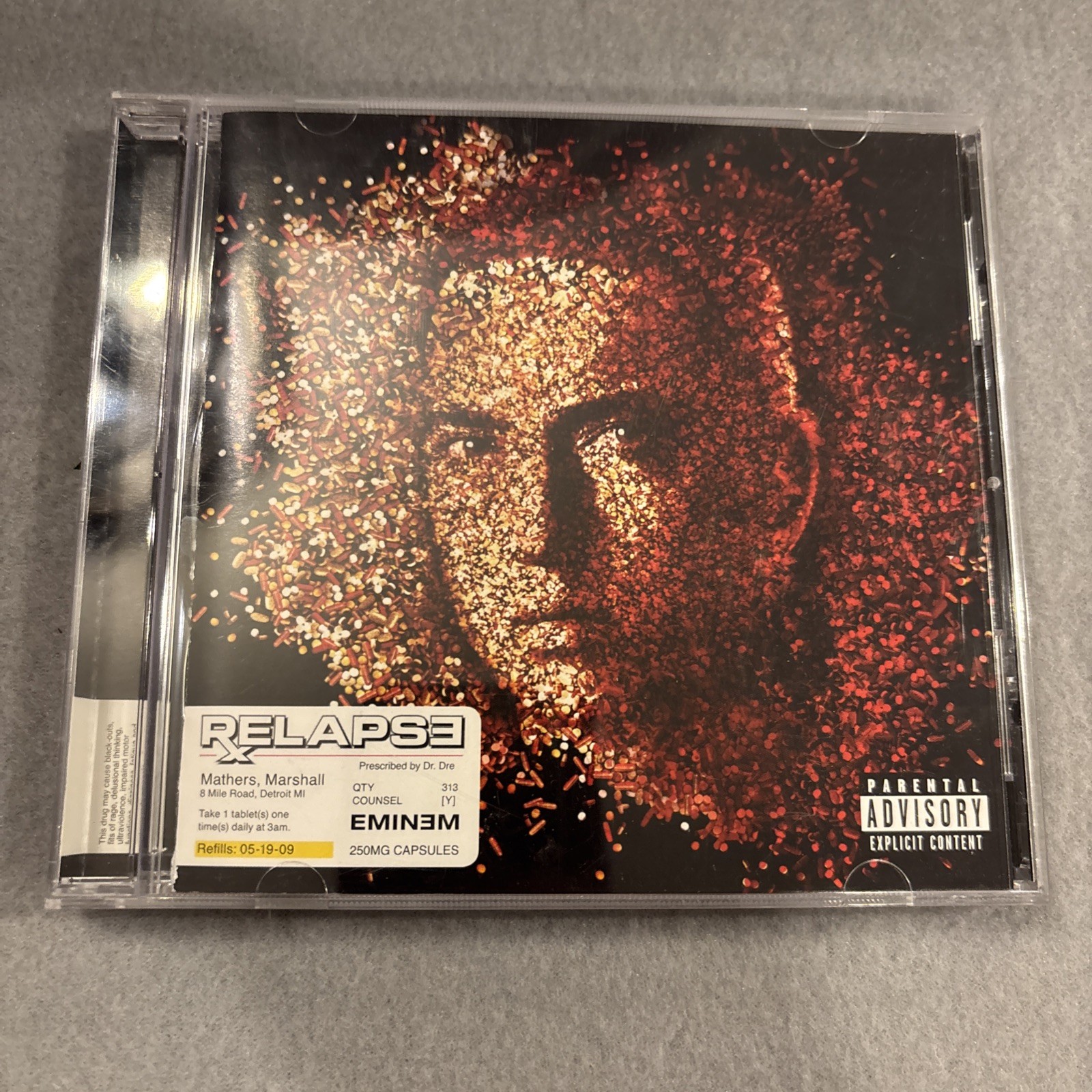 EMINEM and DR.Dre Shady Records Rap Hip Hop lot of 5 discs