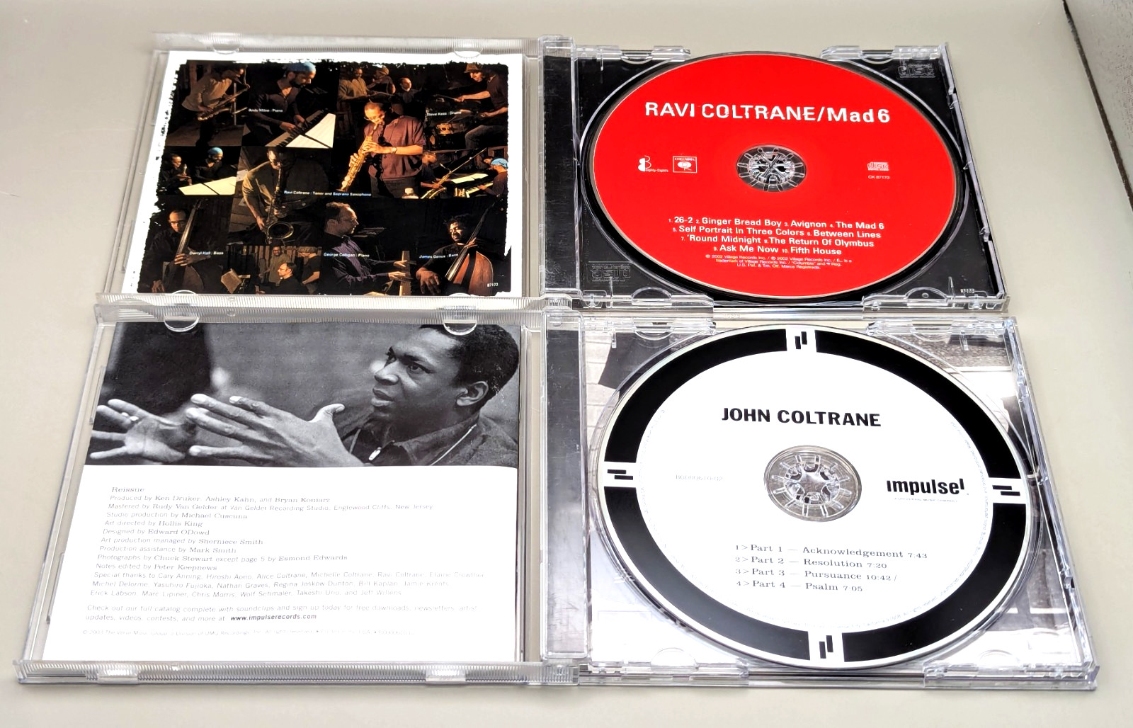 Jazz CD Lot John Coltrane Erroll Garner Charlie Christian Bunk & Louis Flanagan