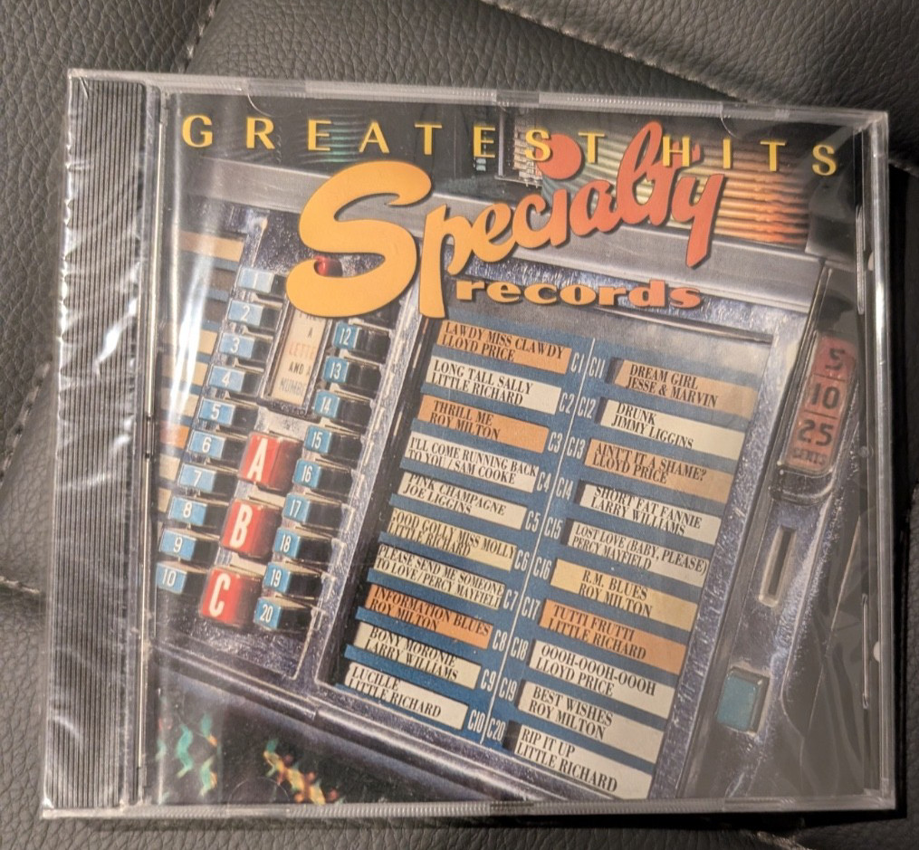 VARIOUS - SPECIALTY RECORDS GREATEST HITS CD BRAND NEW!!